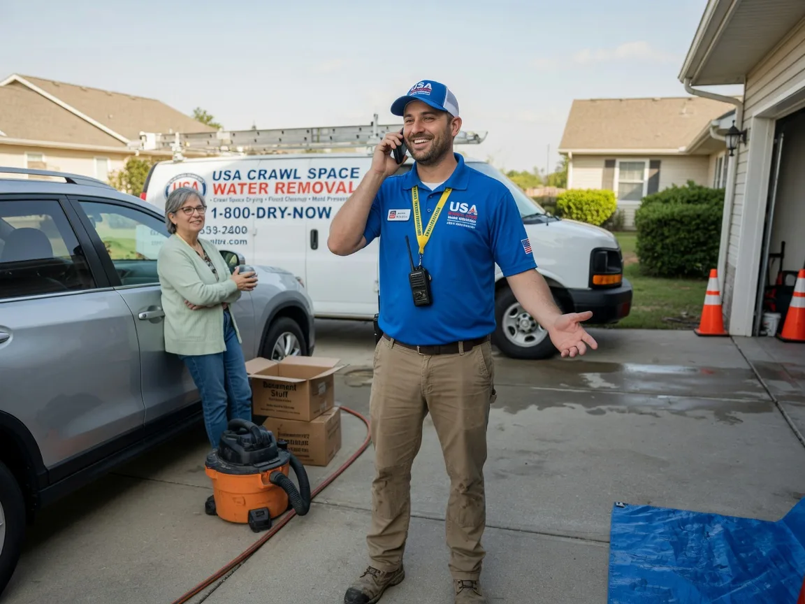 Crawl Space Water Removal Gage, OK FAQs